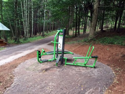 Workout fitnes Trutnov - zvelebení lesoparku